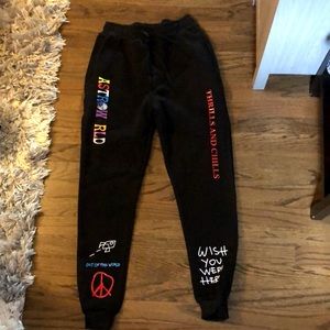 Travis Scott astroworld sweatpants!